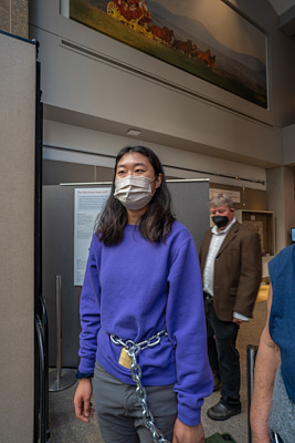 Climate Activists Occupy Wells Fargo Global Headquarters:April 25, 2022